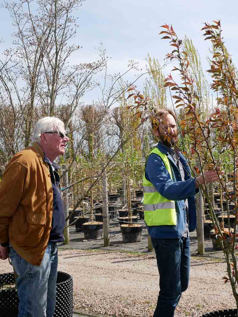 Piet Oudolf på Stångby April 2025